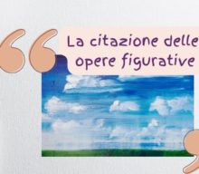 Il Diritto di Citazione delle Opere Figurative per la Cassazione