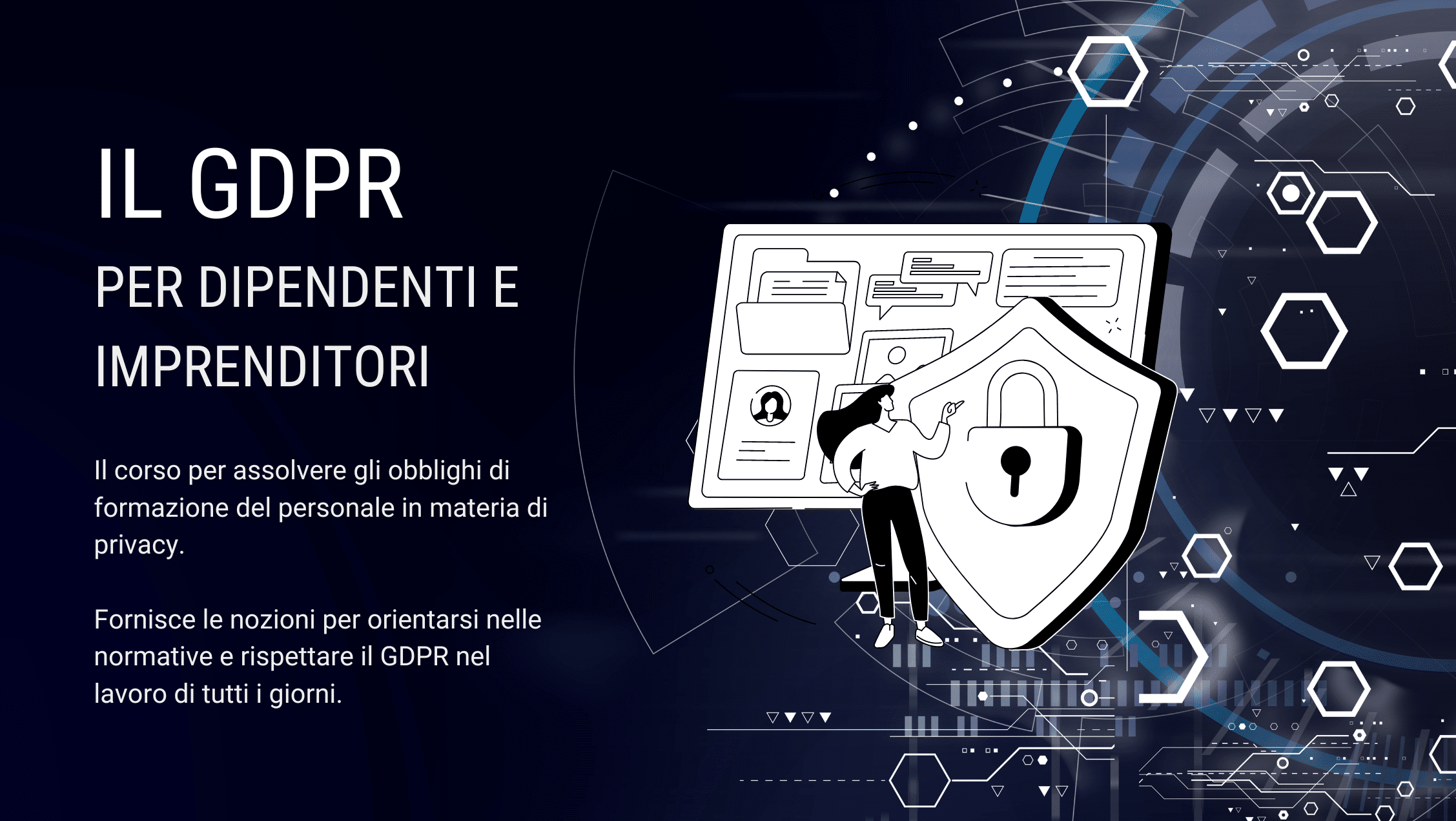 Corso GDPR per dipendenti e imprenditori